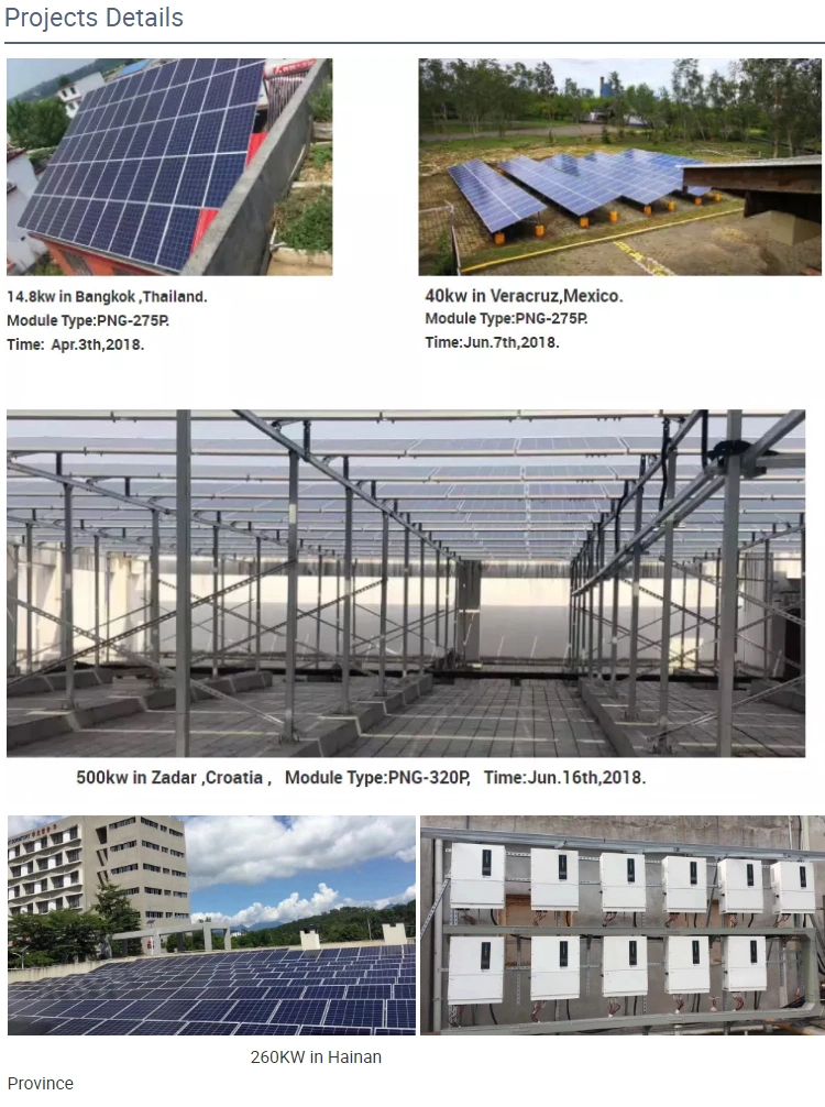 Factory Customized on Grid Solar Power Systems for Hom, Office, Hotel