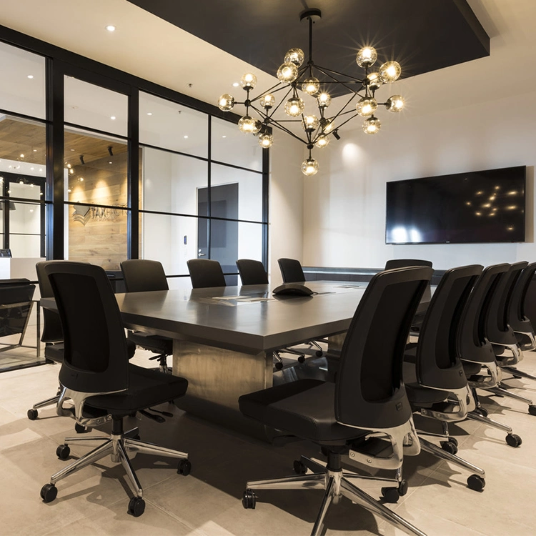 Modern Executive Table 12 Seats Meeting Table Office Furniture Conference Room Desk Chairs Office Table