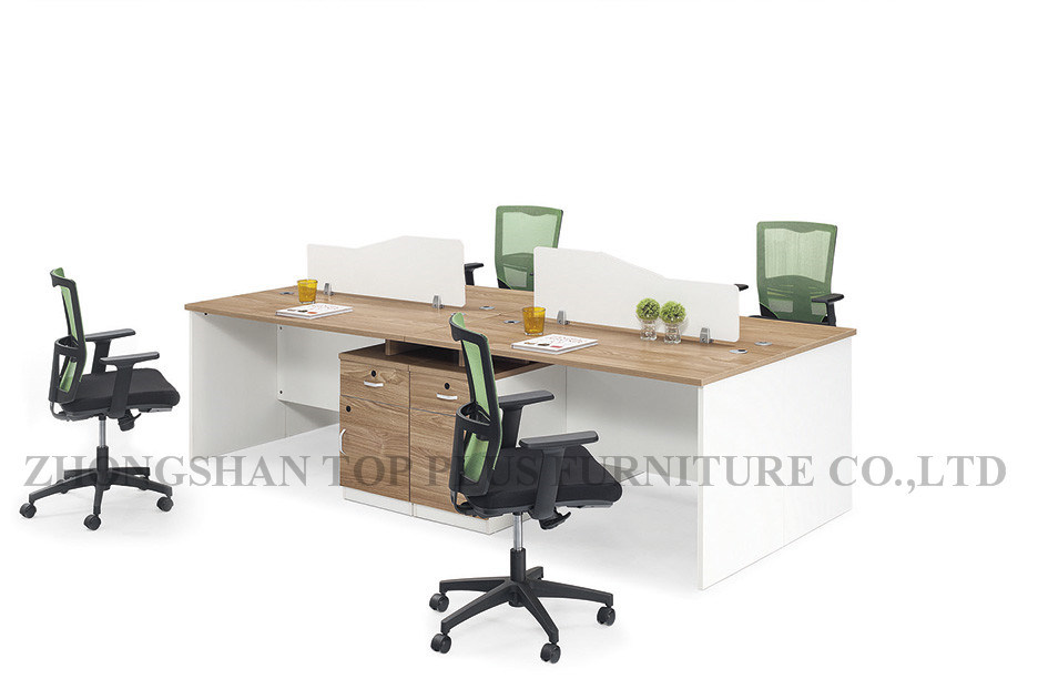 Modern Staff Desk with Partition Office Workstation (M-W1602-4)