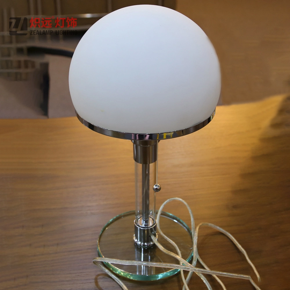 Modern Desk Glass Decorative Light Study Reading Table Lamp