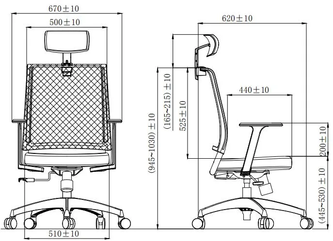 University Office Conference Folding Training Chair