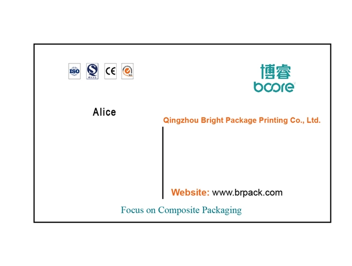 Single/Double Sides PE Coated Food Packaging Paper, PE Coated Paper for Sugar/Coffe/Tea Bag