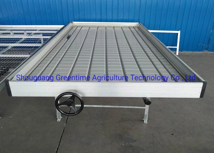 Ebb Flow Rolling Benches for Agricultural Planting