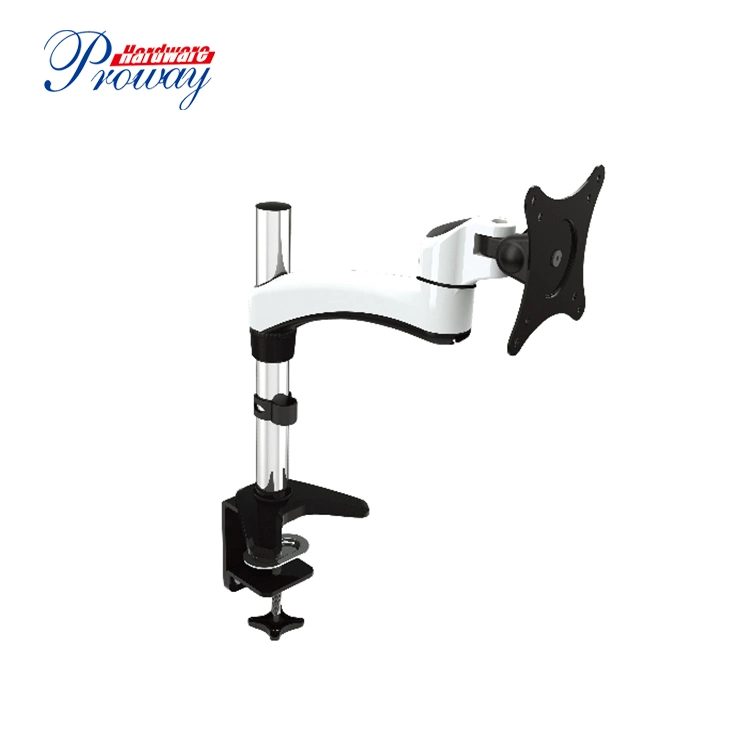 China Factory Promotion Height Adjustable Desk Clamp Monitor Arm for 13