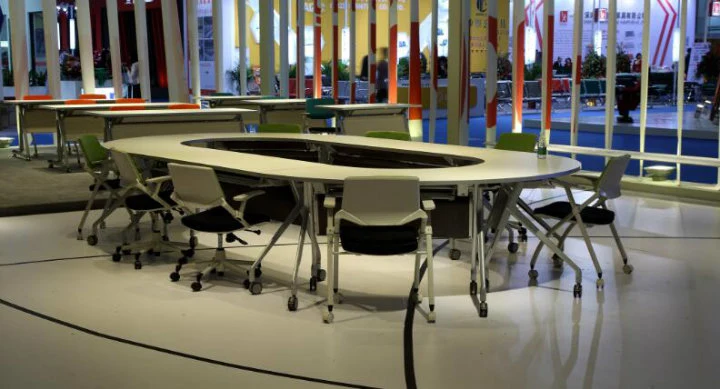 Alumium School Classroom Conference Student Folding Training Office Desk