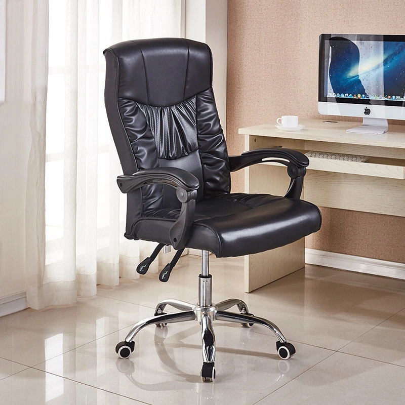 Cheap PU Leather Computer Swivel Reclining Boss Staff Office Chair