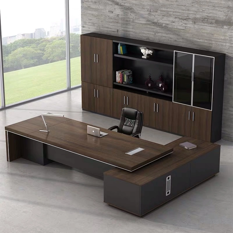 Office Furniture Desk Executive Desk Modern Modular L Shaped Office Desk with Drawer