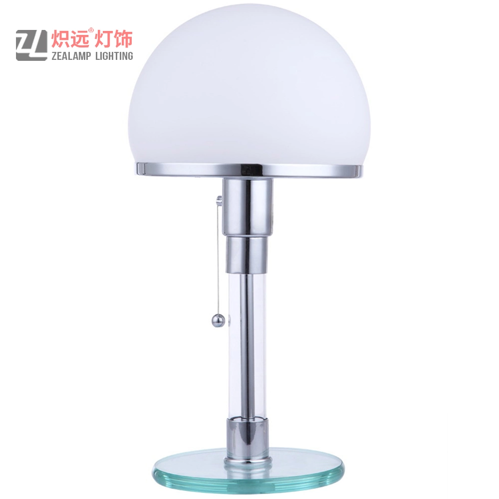 Modern Desk Glass Decorative Light Study Reading Table Lamp