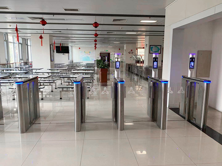 Automation Systems and Security Gates Swing Speed Gate Glass Turnstiles for Office Building