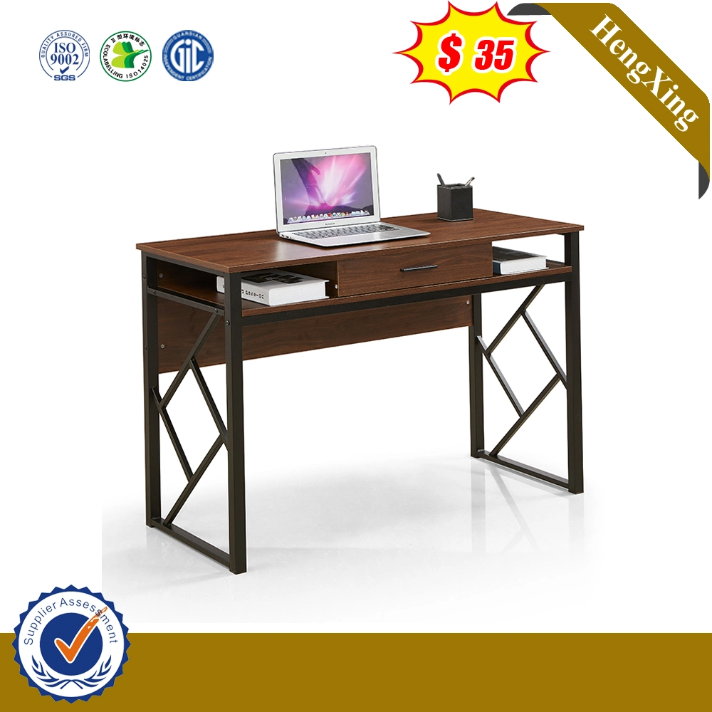 Good Sell Small Size Staff Office Desk Metal Legs Modern Computer Desk Standing Table
