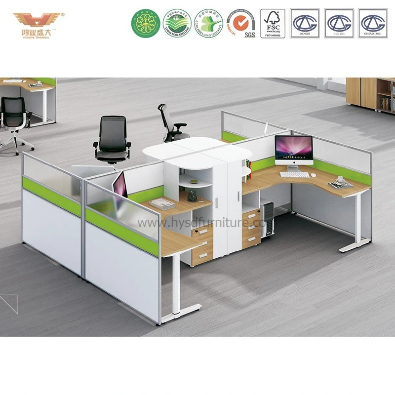Good Quality Office Workstation Cubicles Desk Office System Partition (H15-0823)