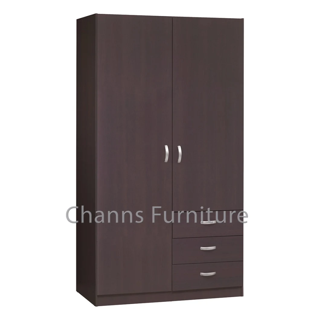 Modern Furniture Wardrobe of Melamine MDF or Chipboard (CAS-BD1814)