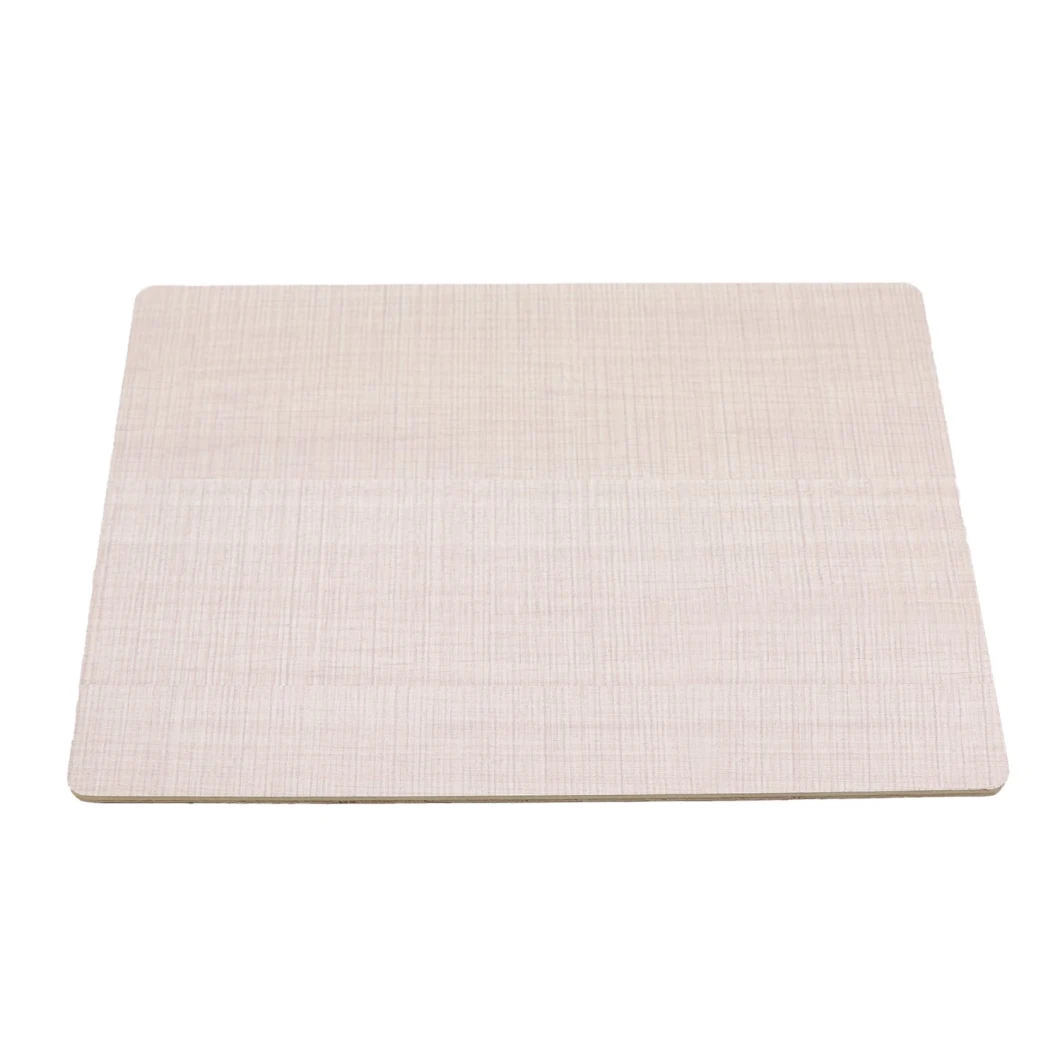 Woodgrain Melamine Film Faced Plywood Board Wholesale Melamine Paper Coated Board for Furniture