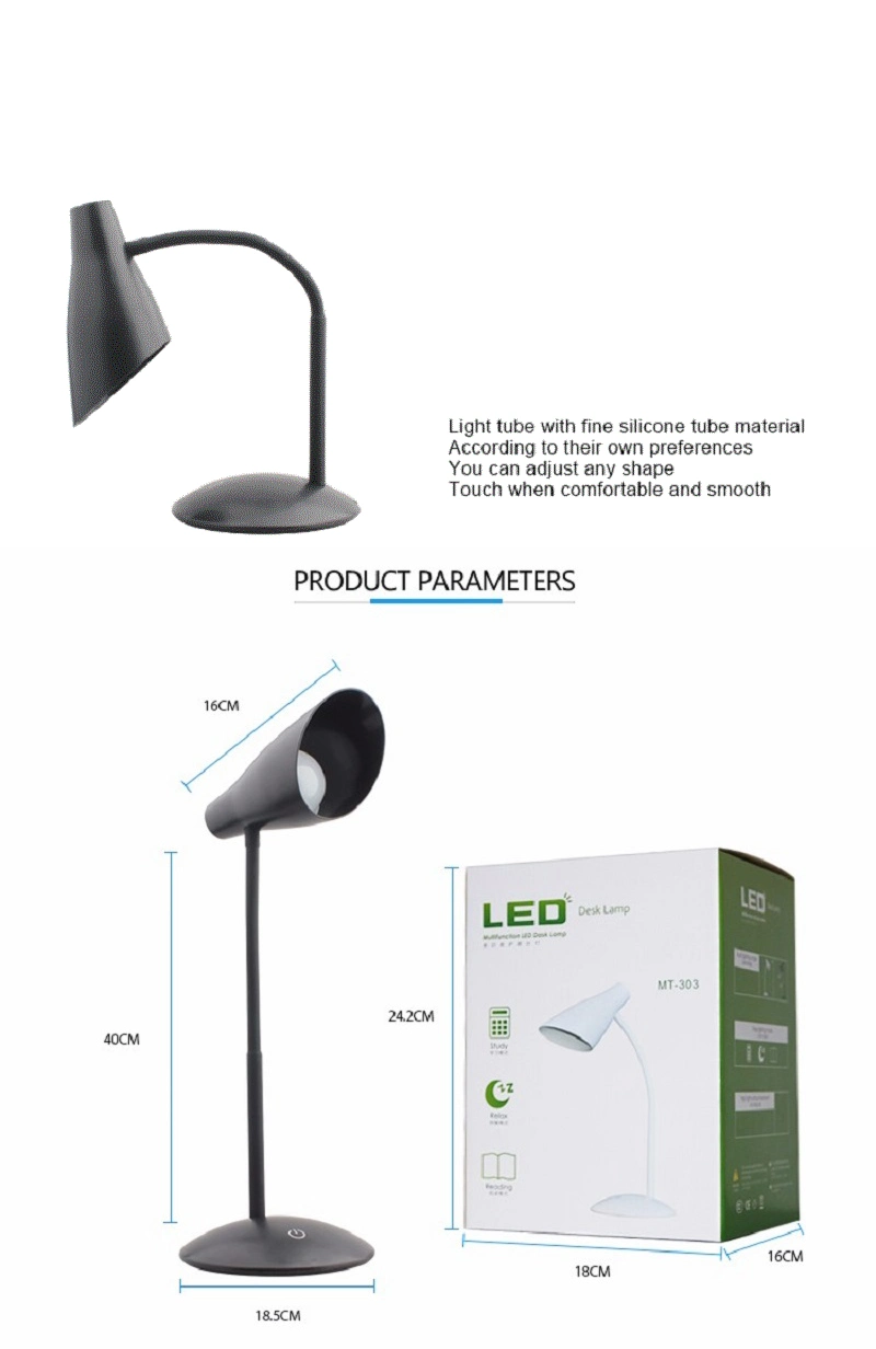 LED Desk Lamp for Study Desk LED Desk Lamp with USB Charging Port