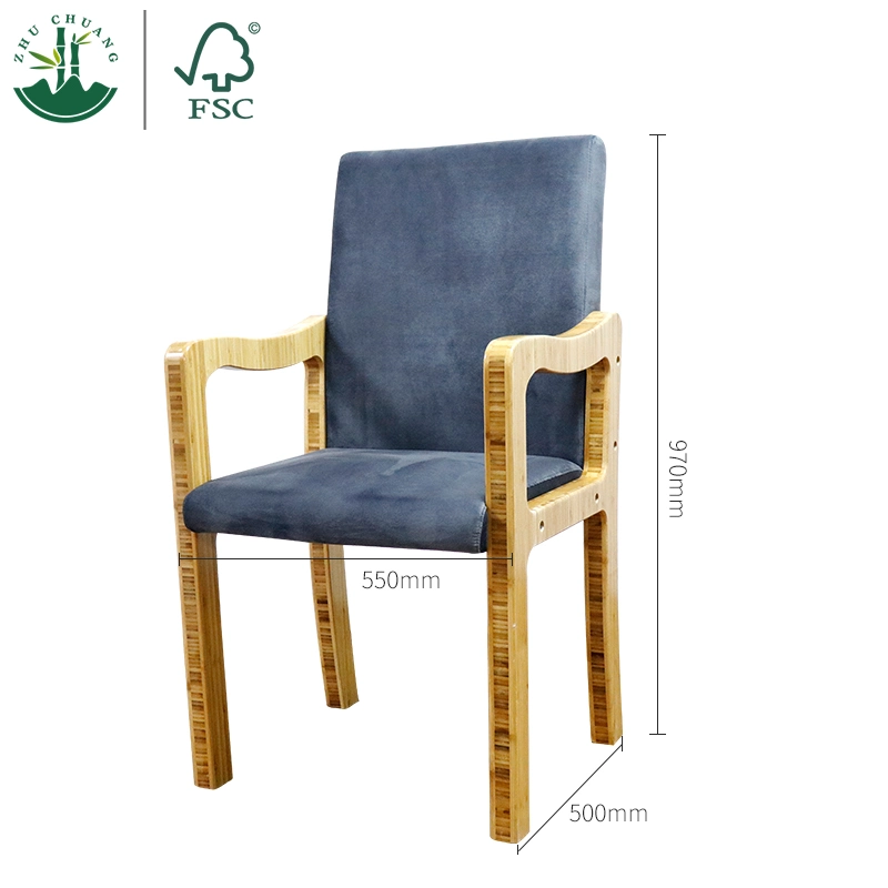 Customized Wholesale Bamboo Frame Office Boss Chair