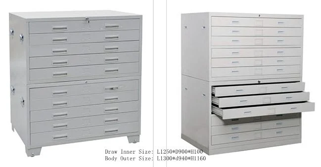Knock Down Office Furniture File Storage Cabinet/Steel Filing Cabinet