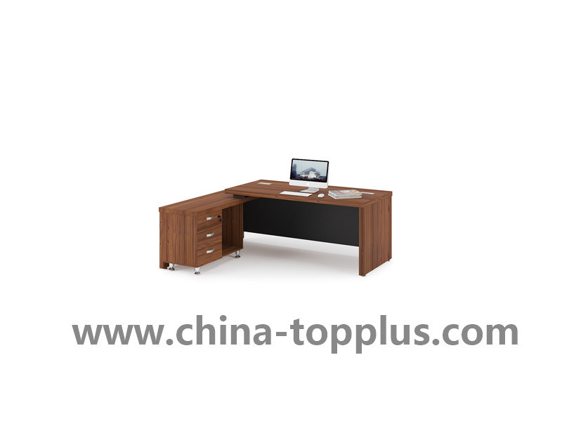 Melamine Wooden Modren Office Manager Desk Furniture Office Table (KB-2008)