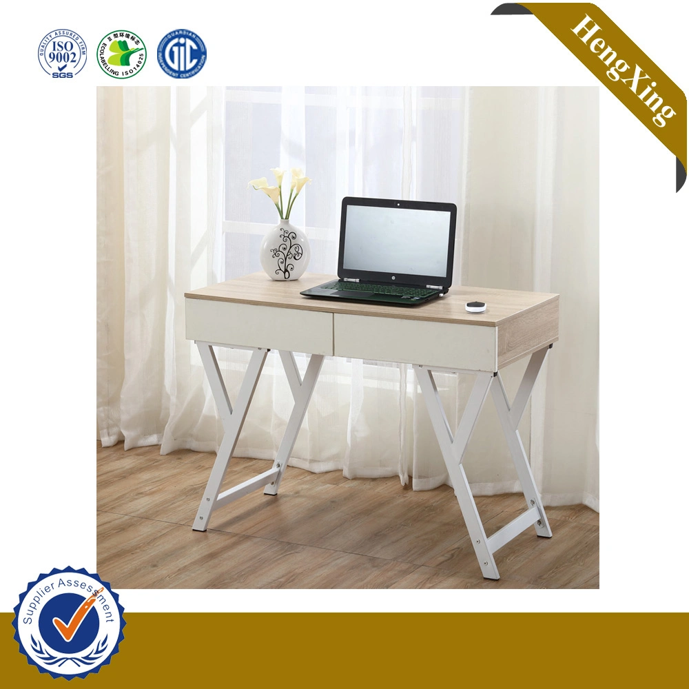 Simple Small Size Staff Metal Legs Modern Computer Desk Standing Table