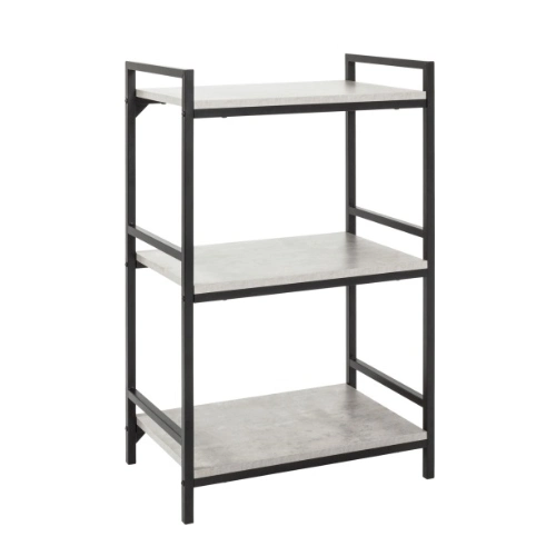 Bookshelf 3-Tier Bookcase Wood Display Shelf Units Storage Organizer for Home Office