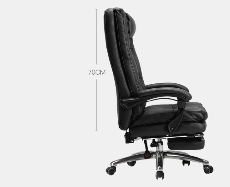 Black PU Office Furniture Fashion Executive Manager Boss Chair (HX-801C)