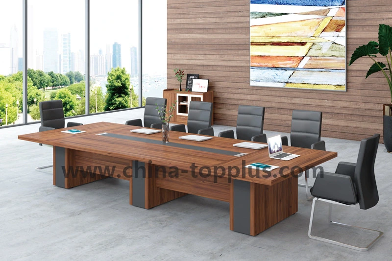 Good Quality Modern Melamine Long Meeting Table Conference Table (KH-4212)