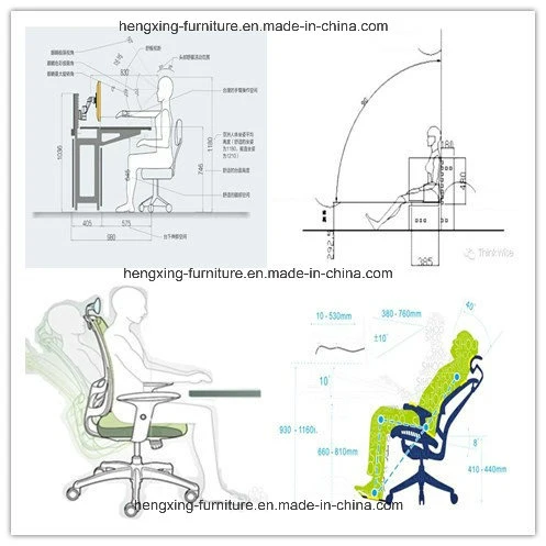 Modern Nylon Swivel Swivel Staff Fabric Chair