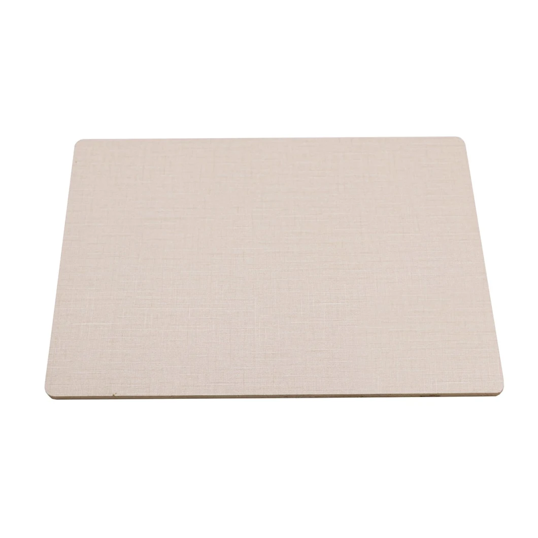 Woodgrain Melamine Film Faced Plywood Board Wholesale Melamine Paper Coated Board for Furniture