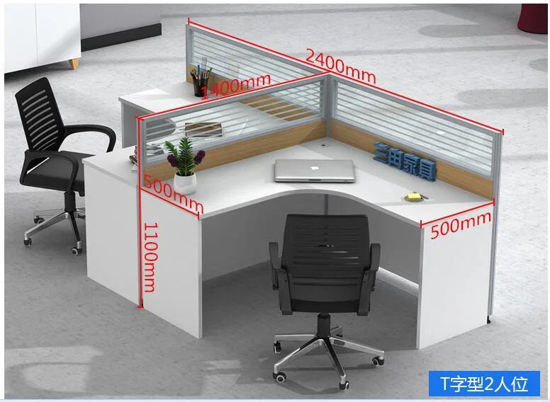 Modern Office Furniture Simple Glass Office Workstation Cubicles