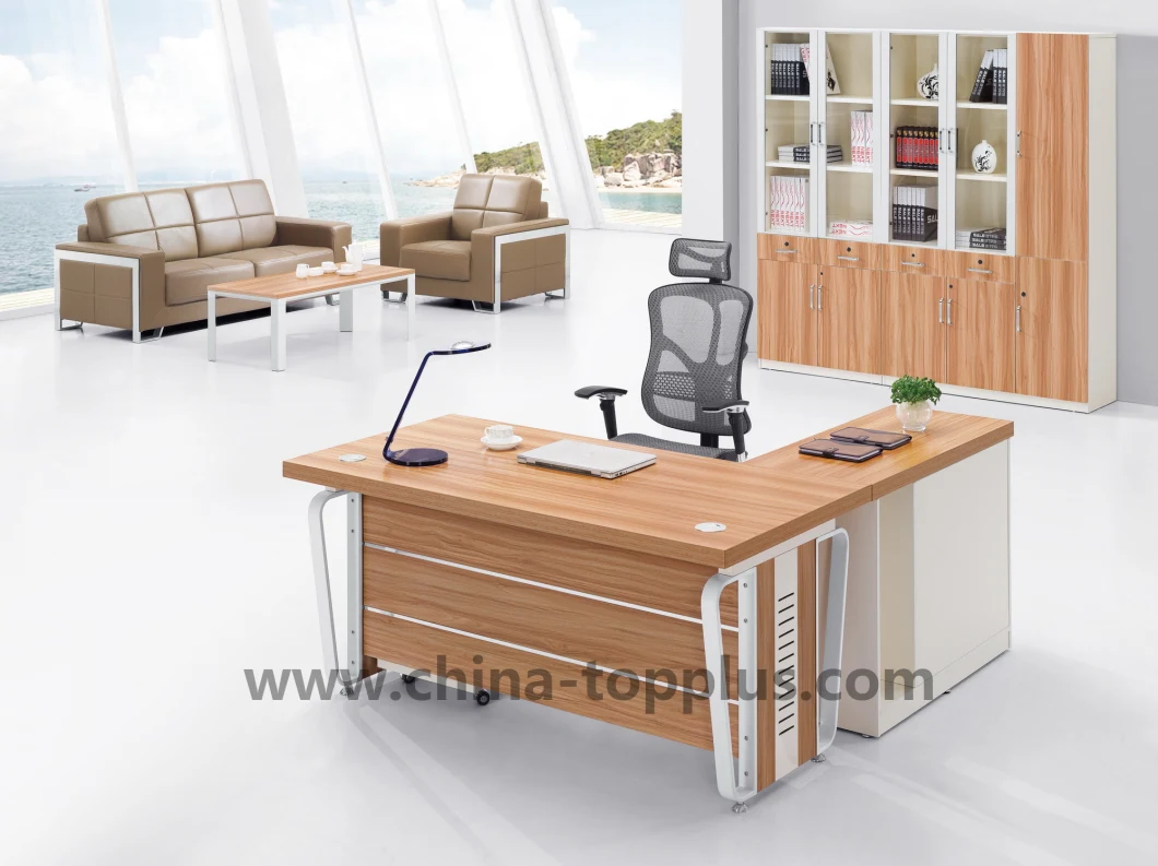 Modern Office Furniture Durable Melamine Manager Desk Office Table (M-T1804)