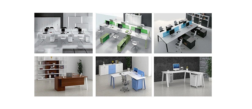 Office Project Furniture Simple Style Modular Office Cubicles Staff Workstation (STDK1062)