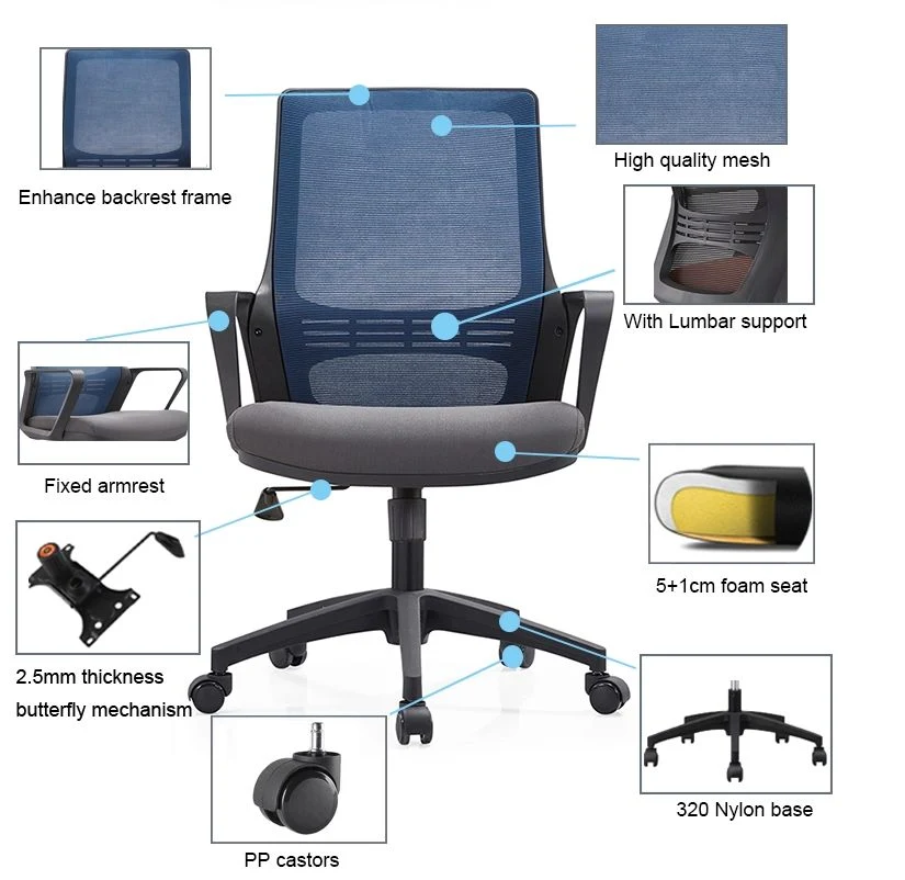 Hot Sale Wholesale Supplier Office Mesh Ergonomic Chair