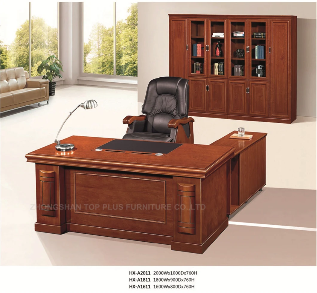 Painting Office Furniture Manager Desk Wooden Office Table (HX-A2011)