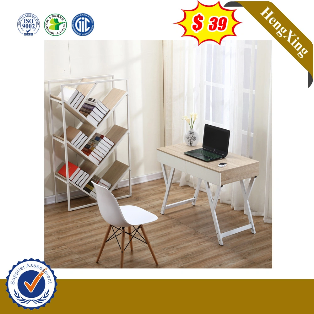 Simple Small Size Staff Metal Legs Modern Computer Desk Standing Table