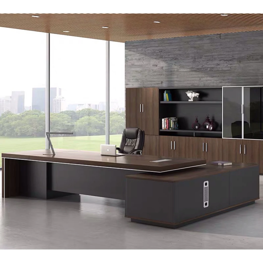 Office Furniture Desk Executive Desk Modern Modular L Shaped Office Desk with Drawer