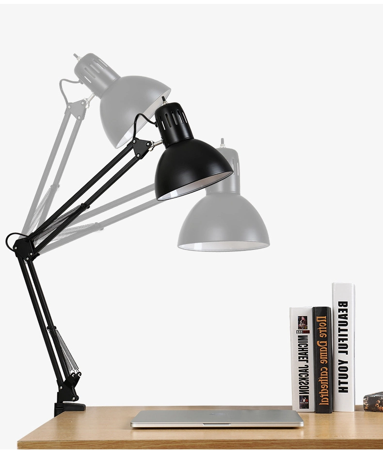 American Table Lamp LED Desk Lamp Adjustable Reading Light Office Lamp Home Lightings Decor Study Lamp