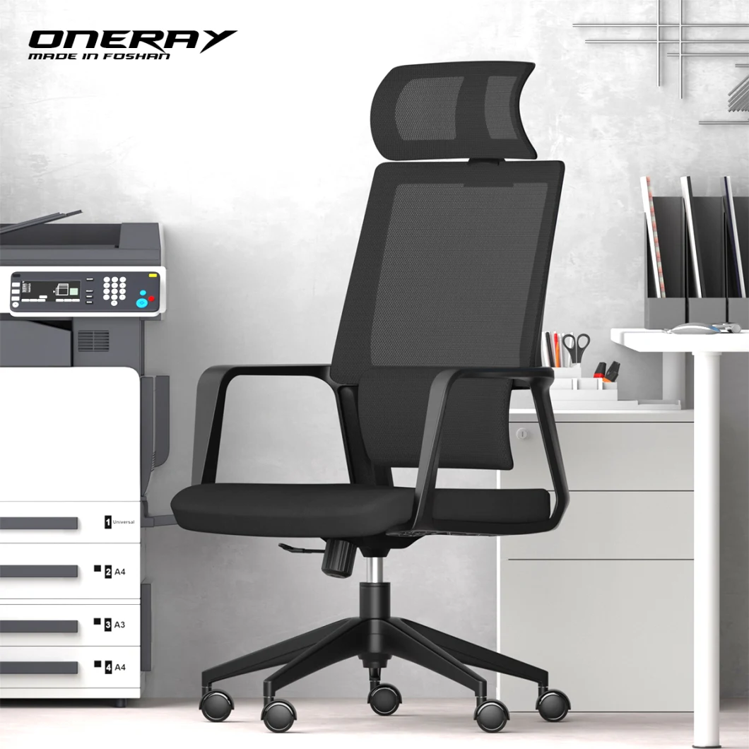 Oneray Mesh Swivel Office Visitor Chair Conference Modern Ergonomic Executive Computer Office Chair Furniture