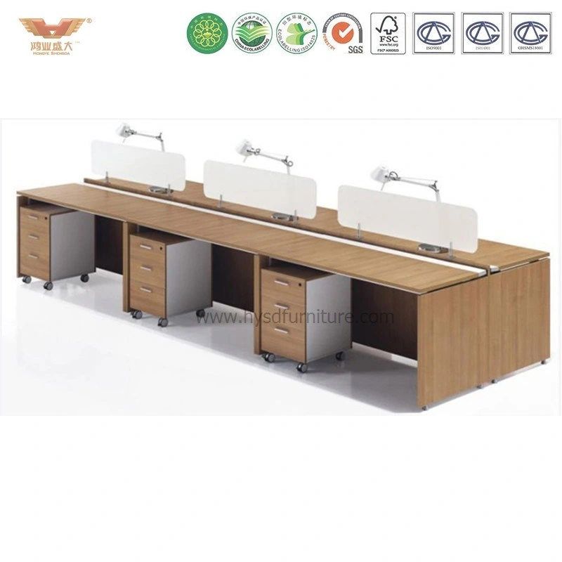 Modern Straight Open Office Workstation Cubicles Desk Office System Partition