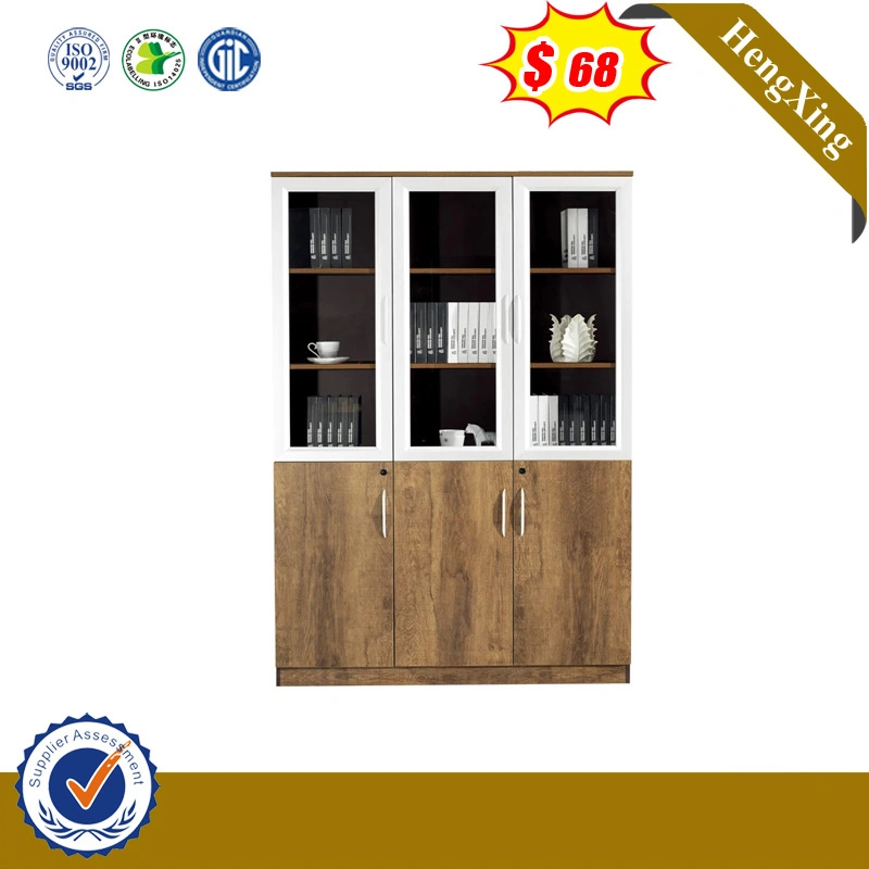 6 Swing Wooden Doors Office Storage Bookcase Shelf Filing Cabinet