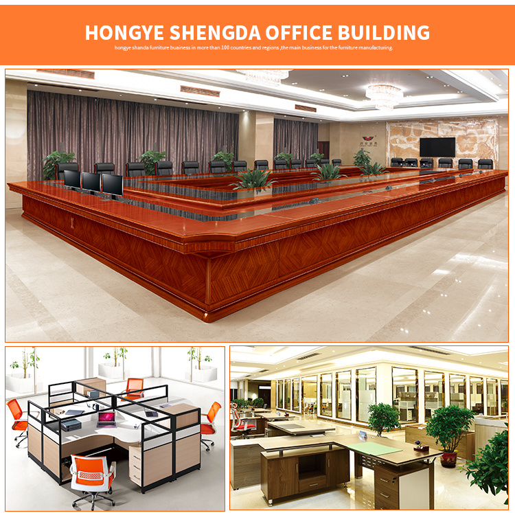 Modern Modular Office Workstation Table 6 Person Dividers Office Cubicle