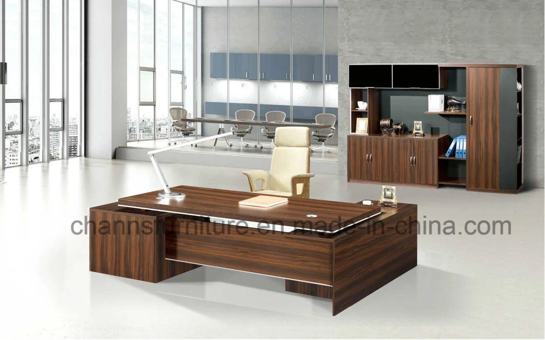 Modern Furniture Wooden Office Desk Commercial Table (CAS-MD18A02)