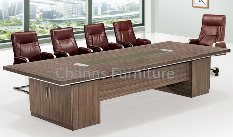 Classical 10 Persons Straight Shape MFC Office Meeting Desk (CAS-MT31402)