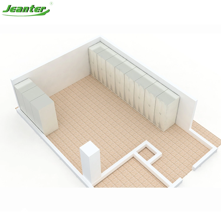 Jeanter Office Furniture Steel 2 Door Cloth Storage Cabinet Metal Locker Cabinet