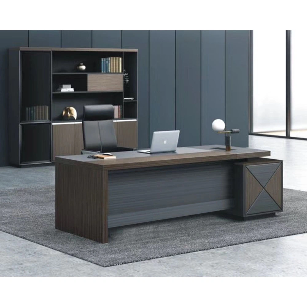 Luxury Foshan Custom CEO Table Office Wooden Table Executive Desk Modern Office Furniture
