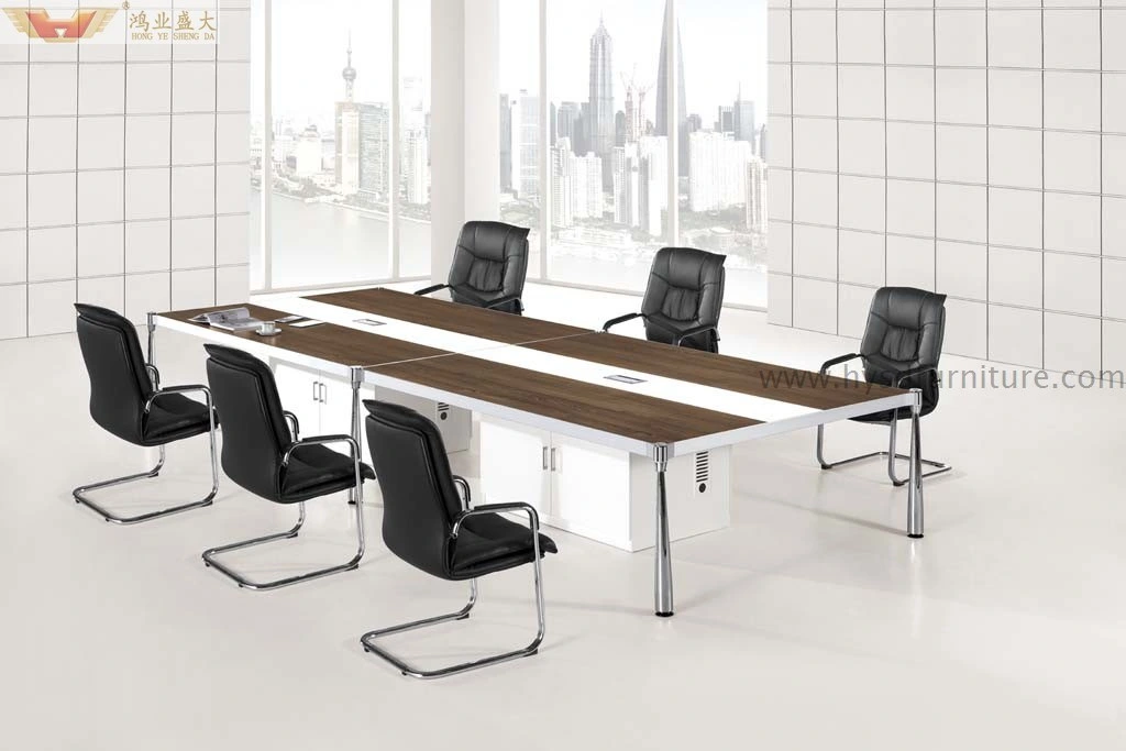 Modern Melamine Series Meeting Table for Office Furniture (HY-H03)