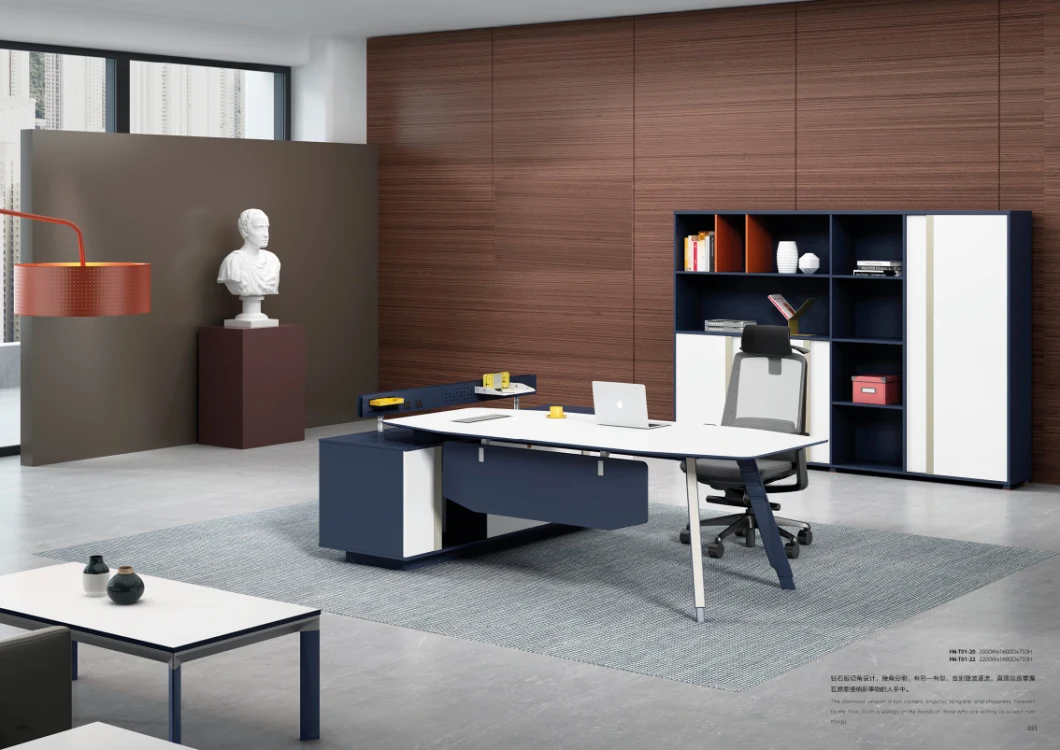 Melamine Base Office Furniture Desk Components Office Manager Computer Desk