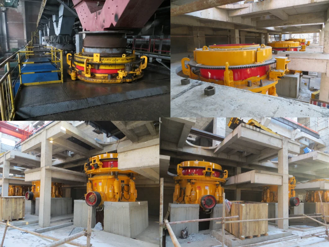Duoling Small 50-100tph Cubical Fine Particles Hydraulic Cone Crusher