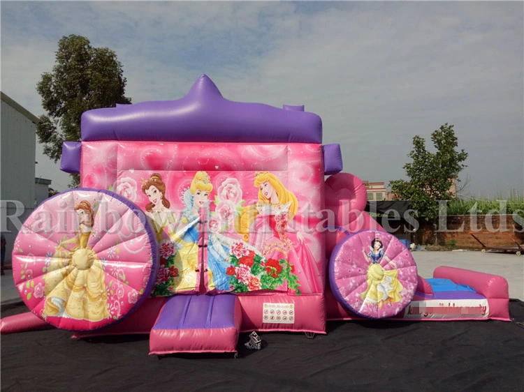 Inflatable Princess Castle, Inflatable Pricess Characters Bouncer, Inflatable Bouncy Caslte for Kids
