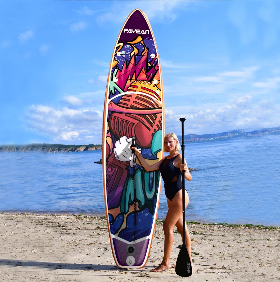 Design Inflatable Surfing Wholesale Wake Sup Standup Surf Jet Balance Stand up Motorized Surfboard Paddle Board with Motor