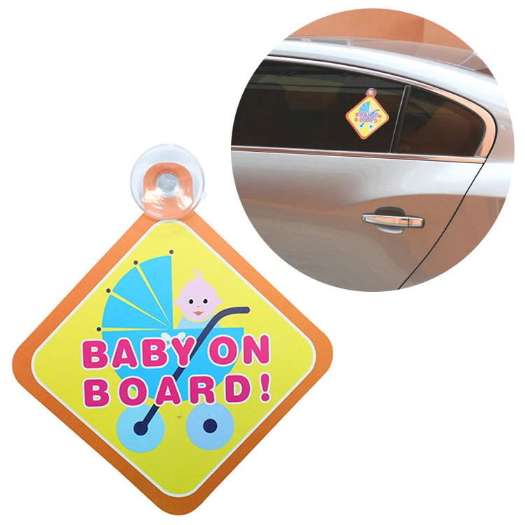 Good Quality Custom Baby on Board Sign PVC Board