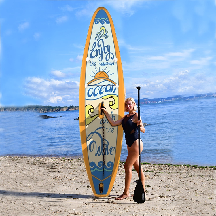 Inflatable Fish Custom Surf Leash Surfing Boards Surfboard Paddle Board with Customized Engine Seat Backpack
